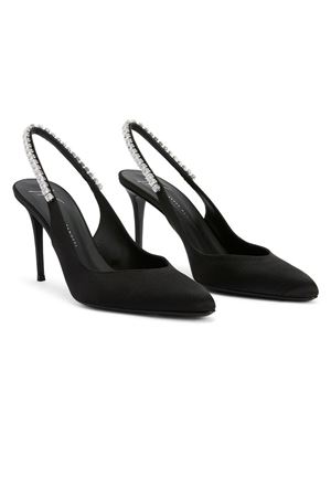 Black synthetic fabric Rachyl pumps GIUSEPPE ZANOTTI | I350002004